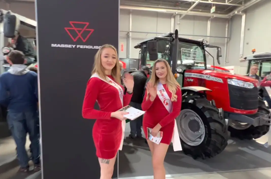 Film YouTube maszyny i ciągniki Massey Ferguson
