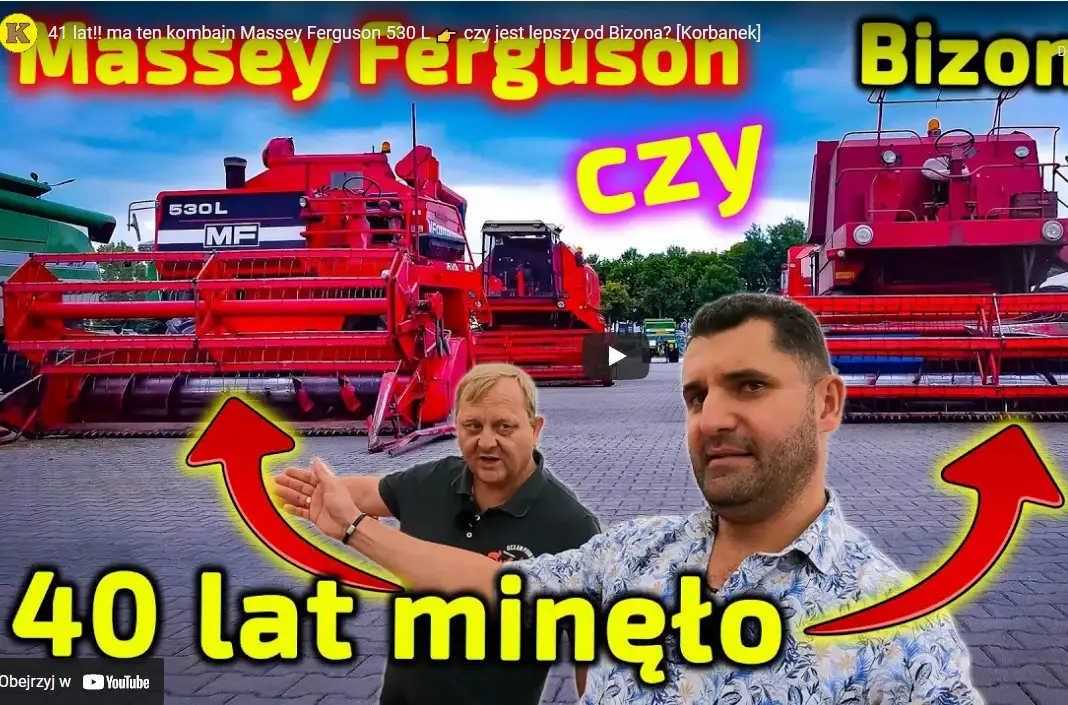 Jaki kombajn zbożowy wybrać - Massey Ferguson czy BIZON?